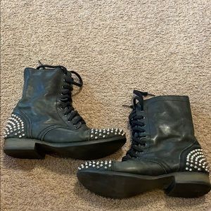 Steve Madden Studded Combat Boots